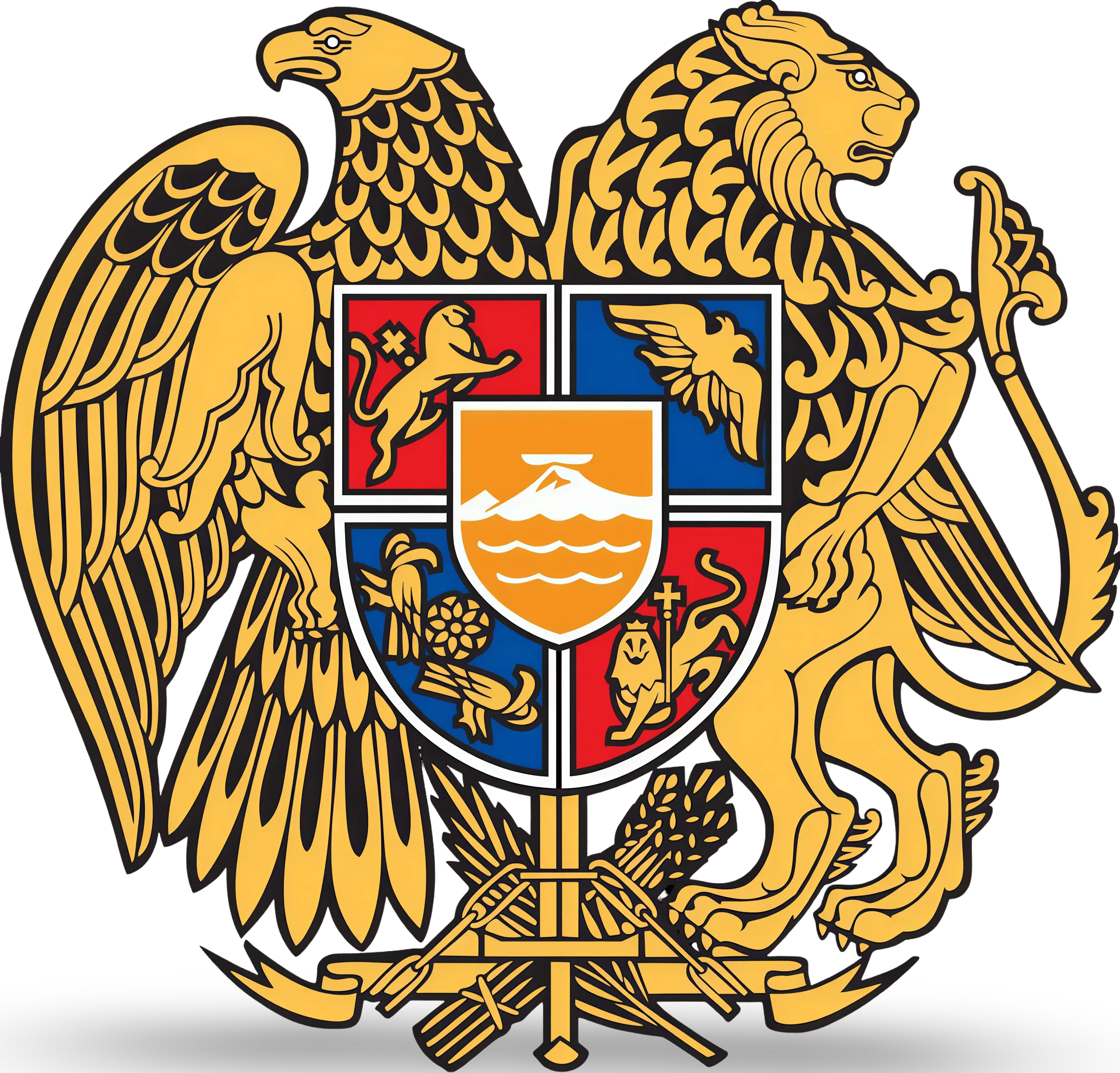 Armenian Coat of Arms eagle reference
